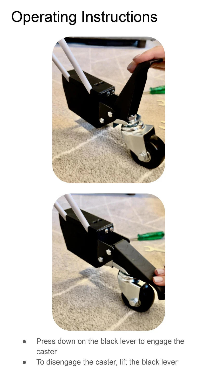 Retractable Bassinet Wheels Compatible with SNOO - image 15