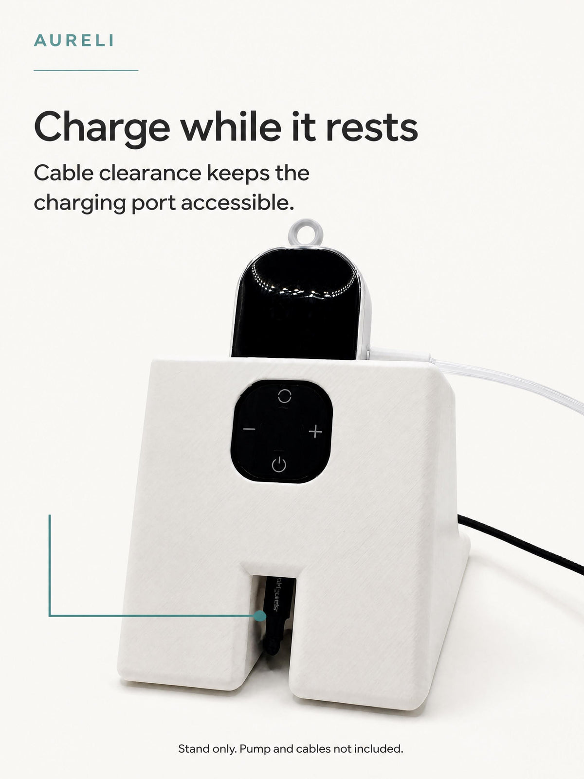Charging cable pass-through