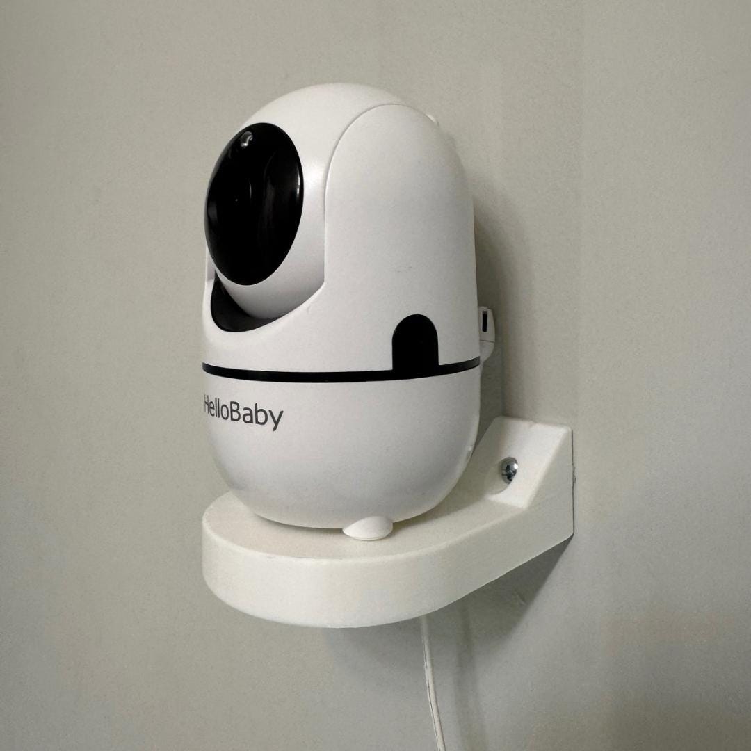 Wall Mount Compatible with HelloBaby HB6550 Camera