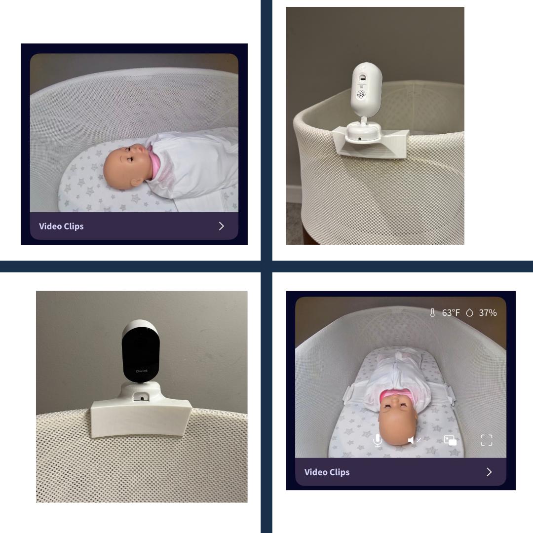 SNOO Bassinet Mount Compatible with Owlet Dream Sight Camera - image 6