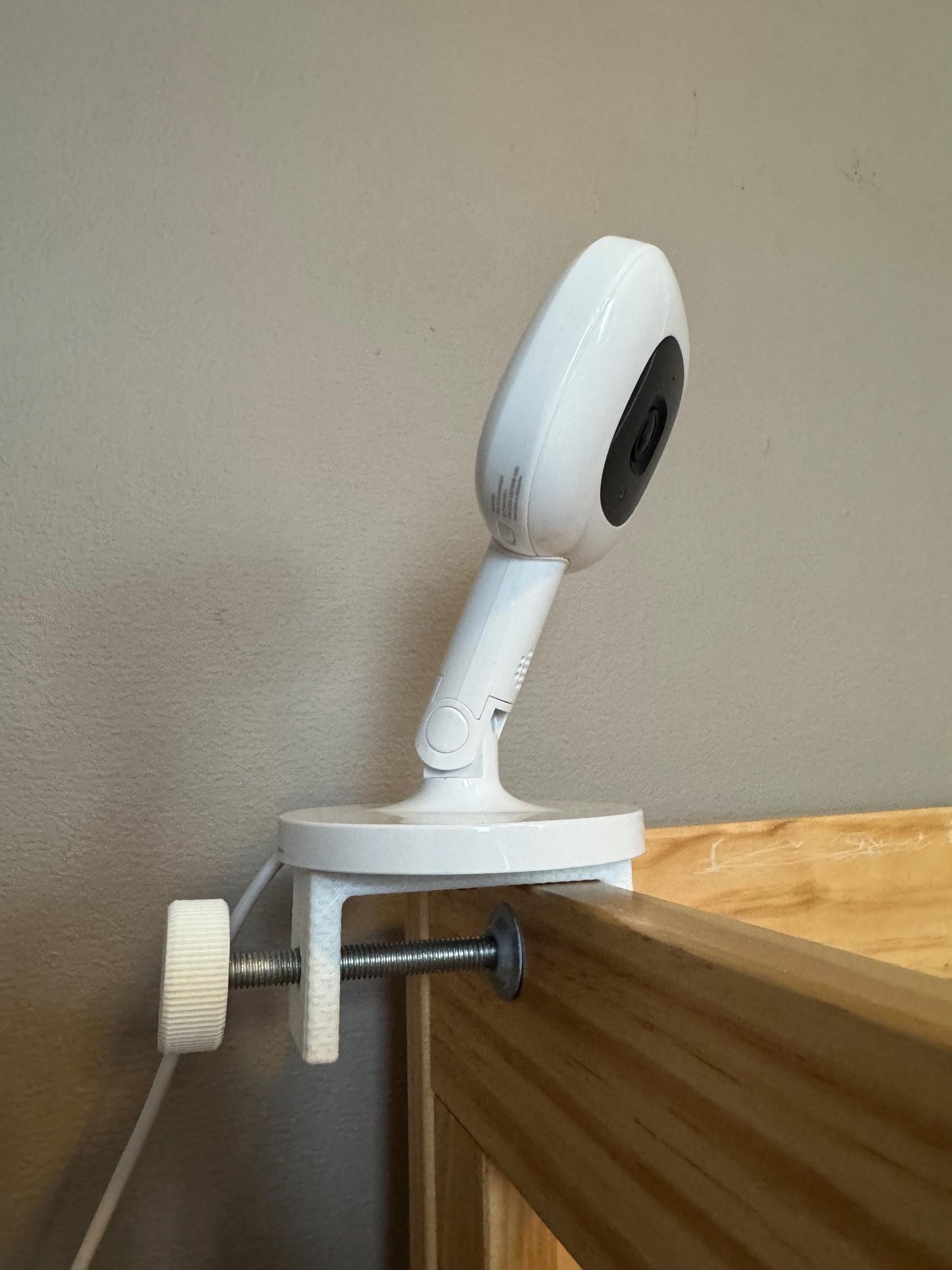 Universal Baby Monitor Clamp Mount with 1/4-20 Thread