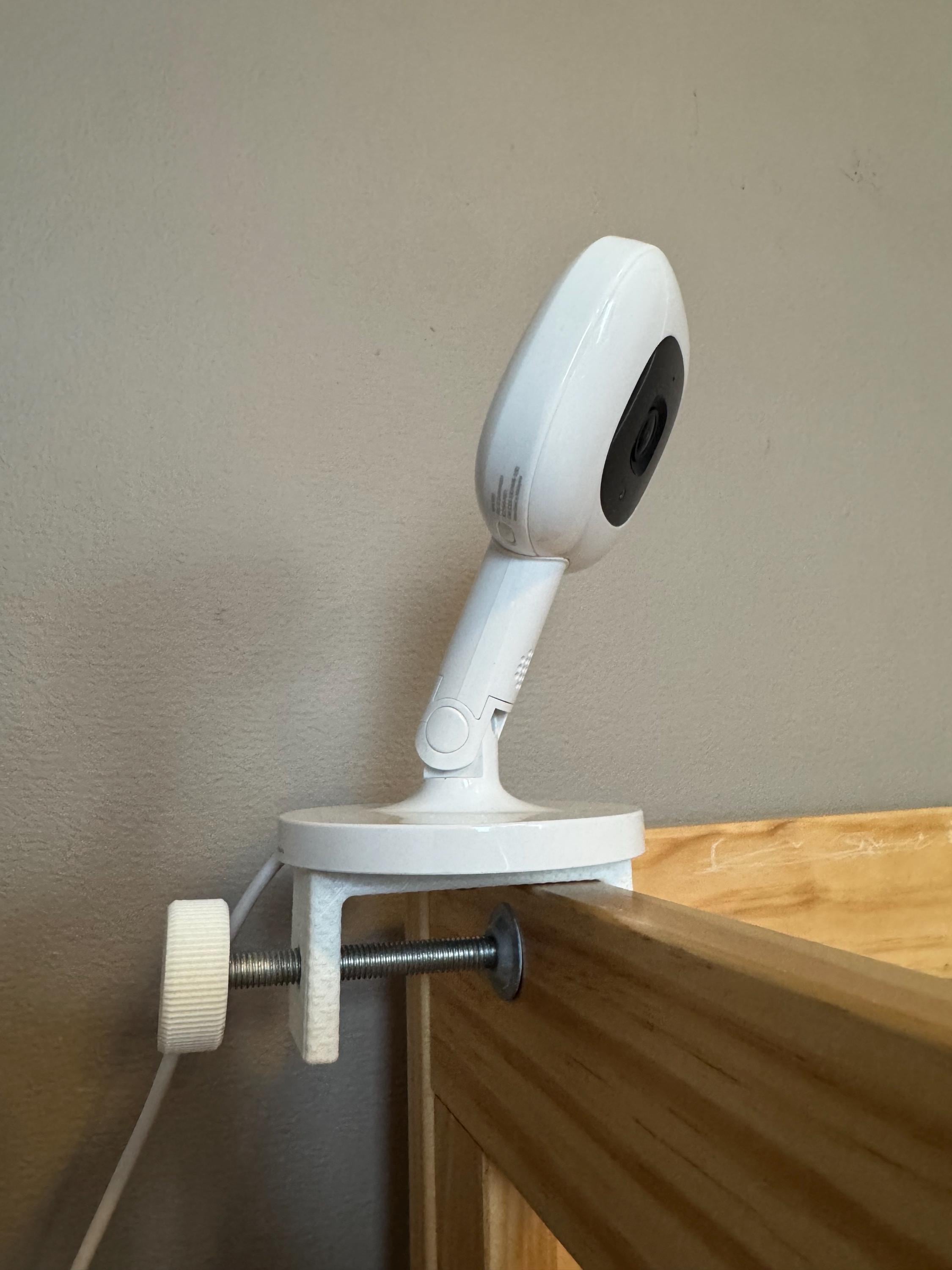 Universal Baby Monitor Clamp Mount with 1/4-20 Thread