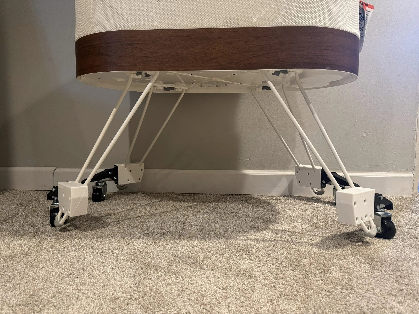 Retractable Bassinet Wheels Compatible with SNOO - image 4
