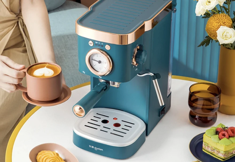 small espresso machine with grinder