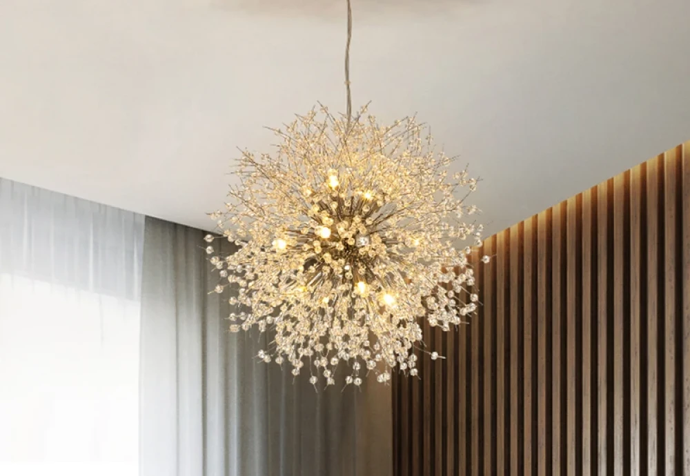 art deco crystal chandelier