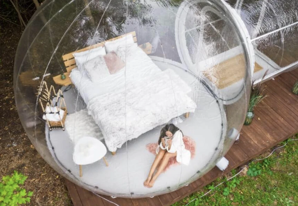 bubble tent stargaze