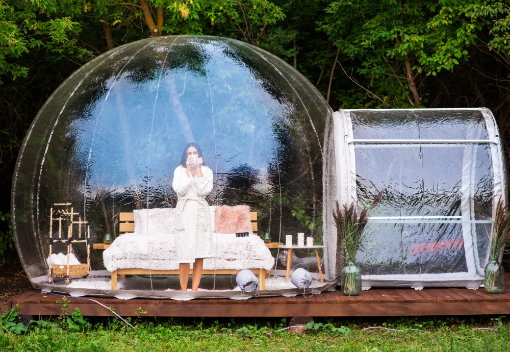 clear bubble tents