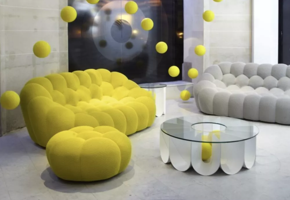 viral bubble couch